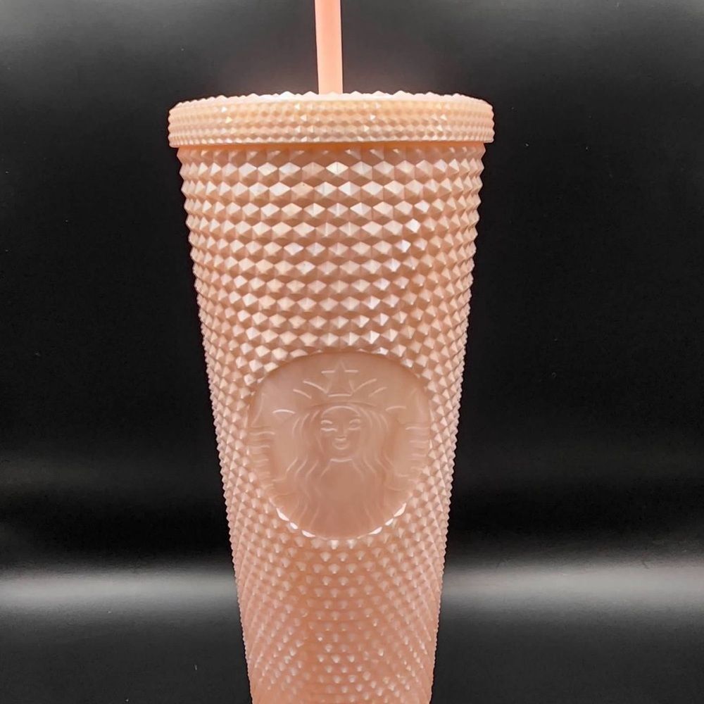 Starbucks Pink Blush Textured Tumbler